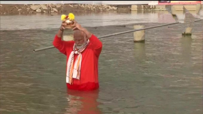 Modi in varanasi