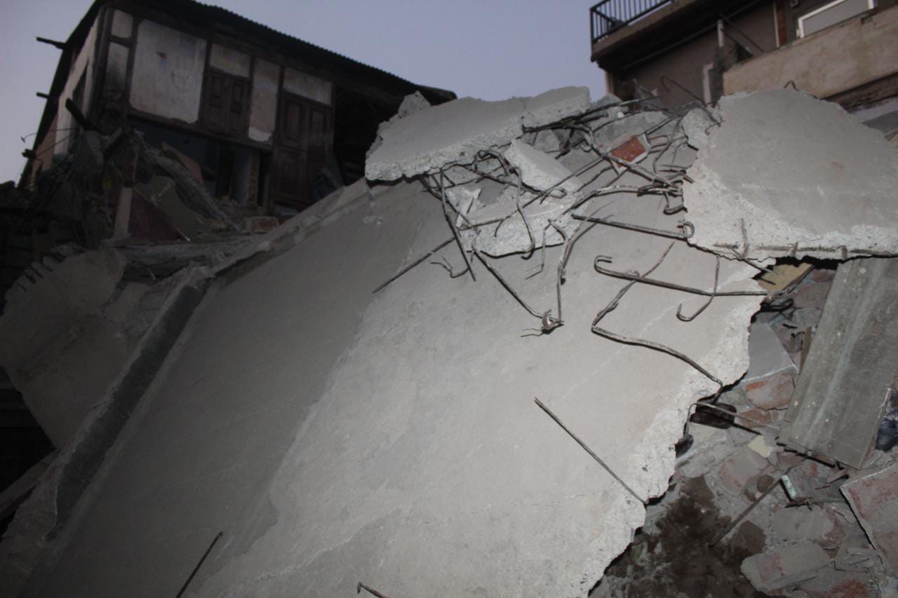 Building Collapsed In Bhavnagar: ભાવનગરમાં વહેલી સવારે 3 માળનું મકાન ધરાશાયી