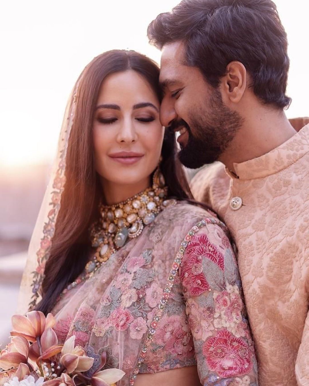 Katrina shared marriage pictures