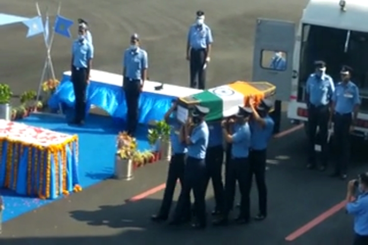 Final salute to Group Captain Varun Singh