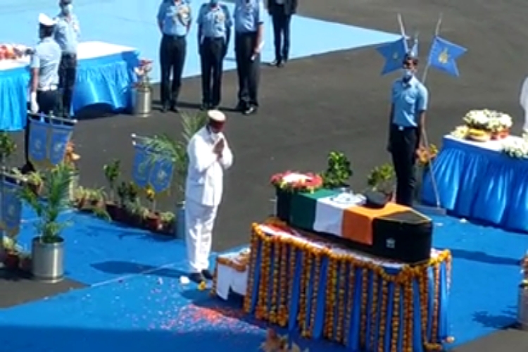 Final salute to Group Captain Varun Singh