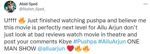 pushpa review