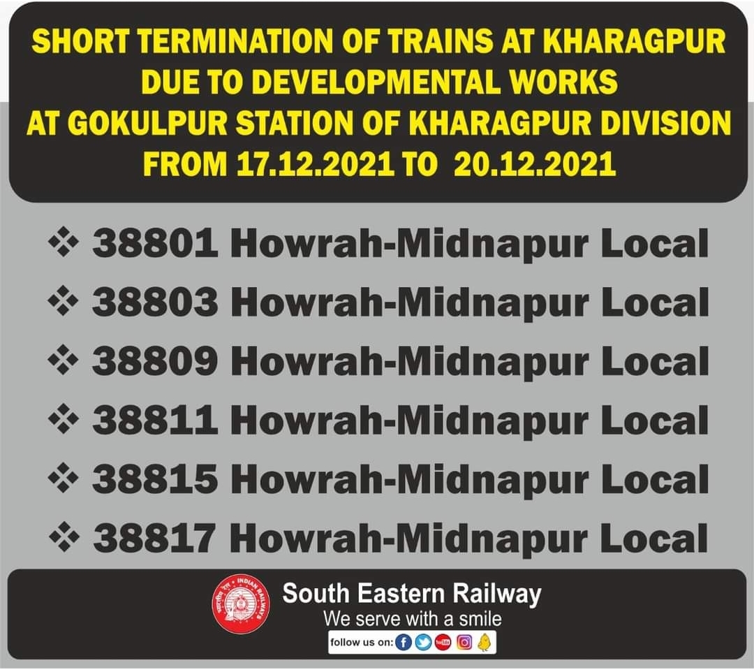 Medinipur Local go Upto kharagapur