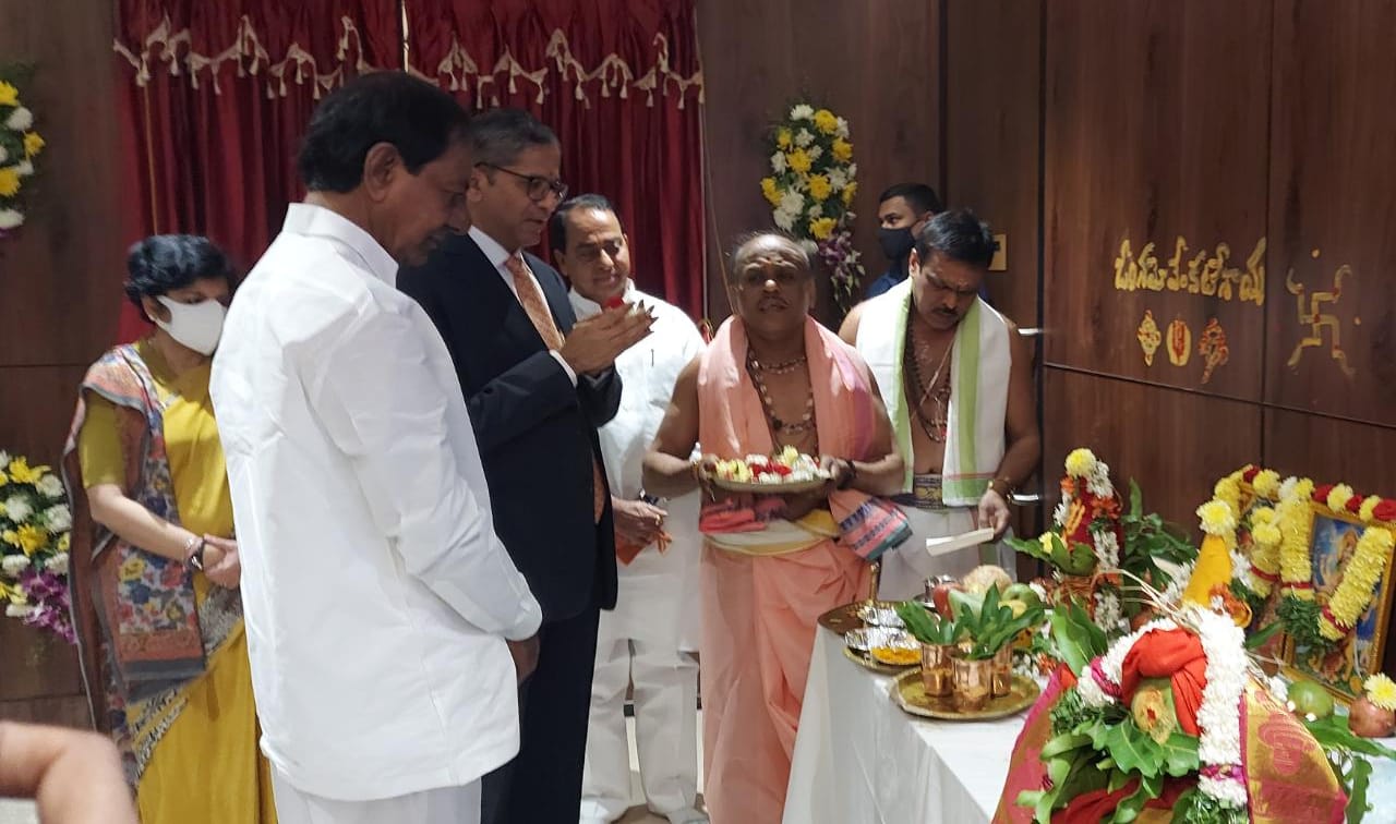 CJI at IAMC Hyderabad Inauguration