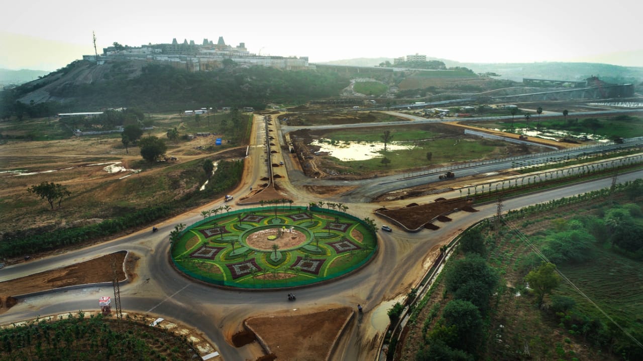 Yadadri Temple Works