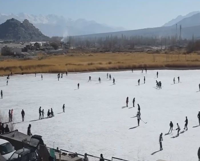 Winter season in Leh ladakh