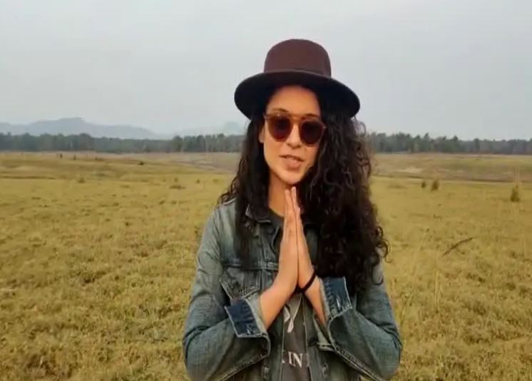 kangana ranaut in satpura tiger reserve