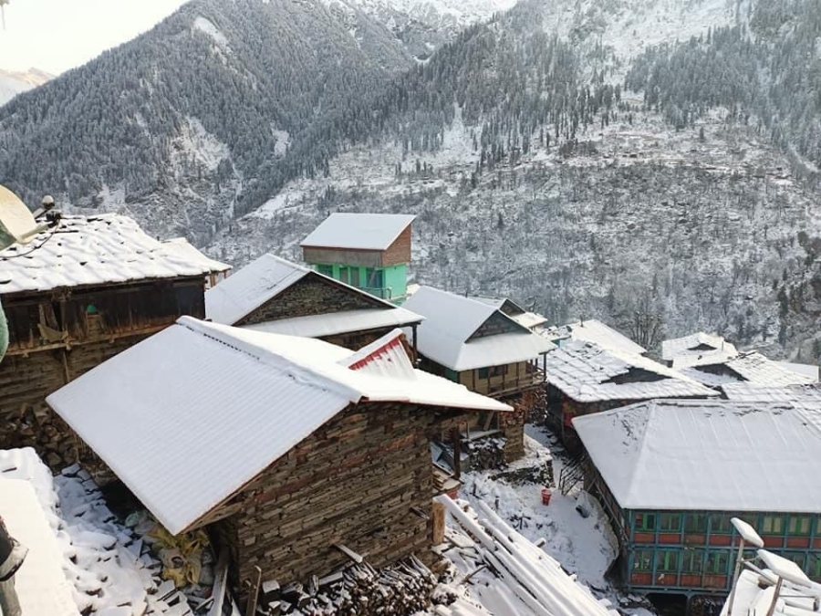 Snowfall in Himachal Pradesh