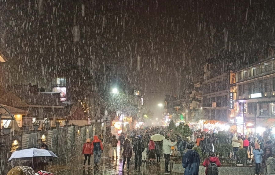 Snowfall in Himachal Pradesh