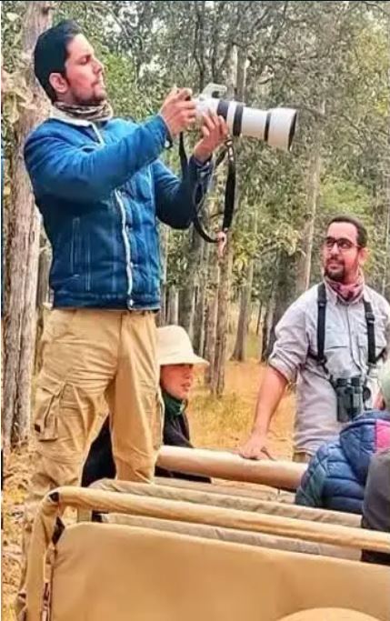 Randeep Hooda at Satpura Tiger Reserve