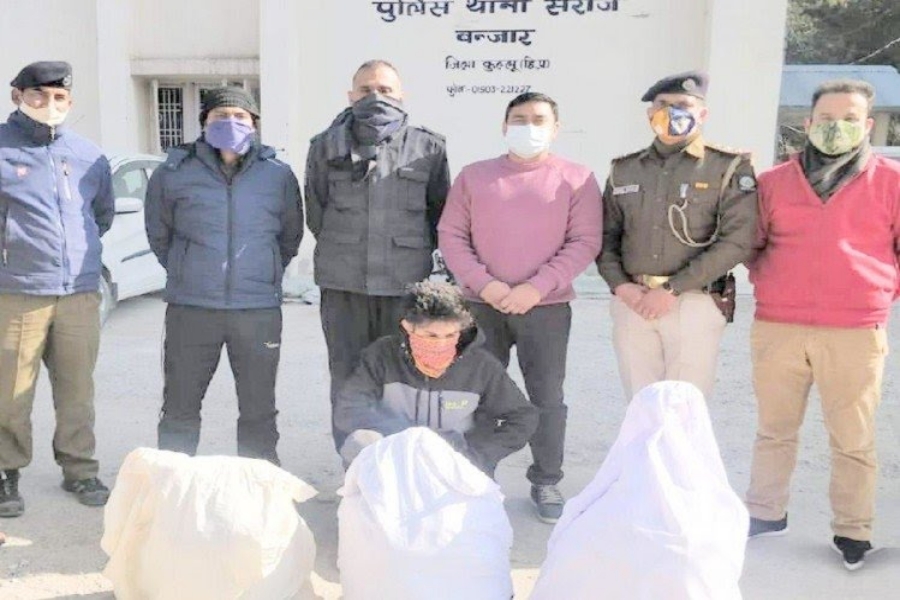 111 kg charas recovered in Kullu
