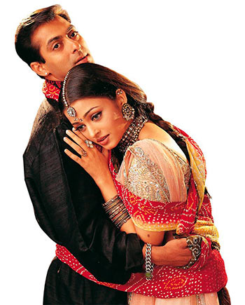 Aishwarya Rai and Salman Khan in a still from Hum Dil De Chuke Sanam