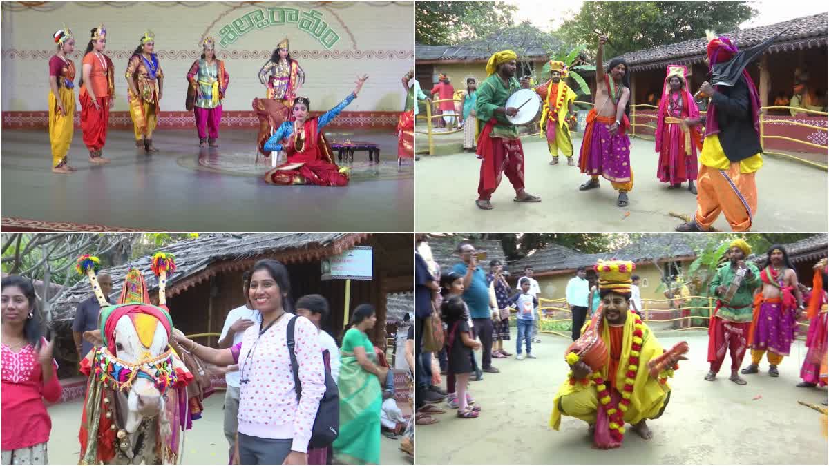 Sankranti celebrations in Shilparamam