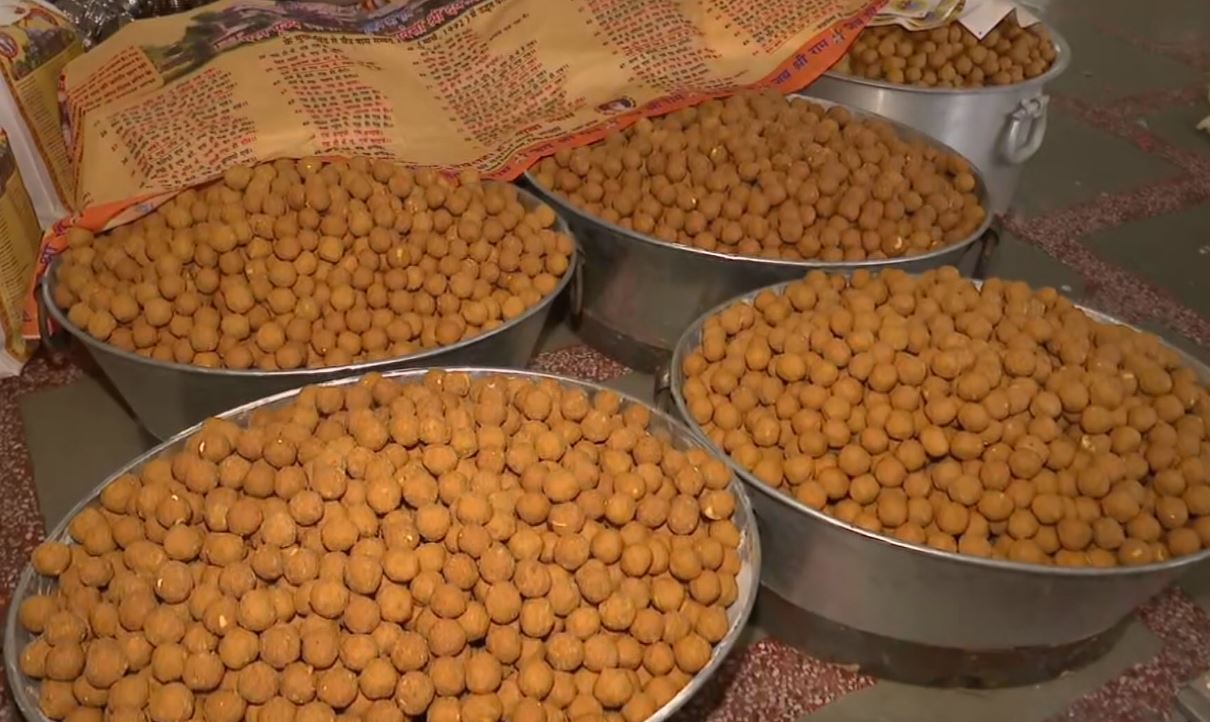 45 Tonnes Of Laddu Prasad For Pran Pratishtha