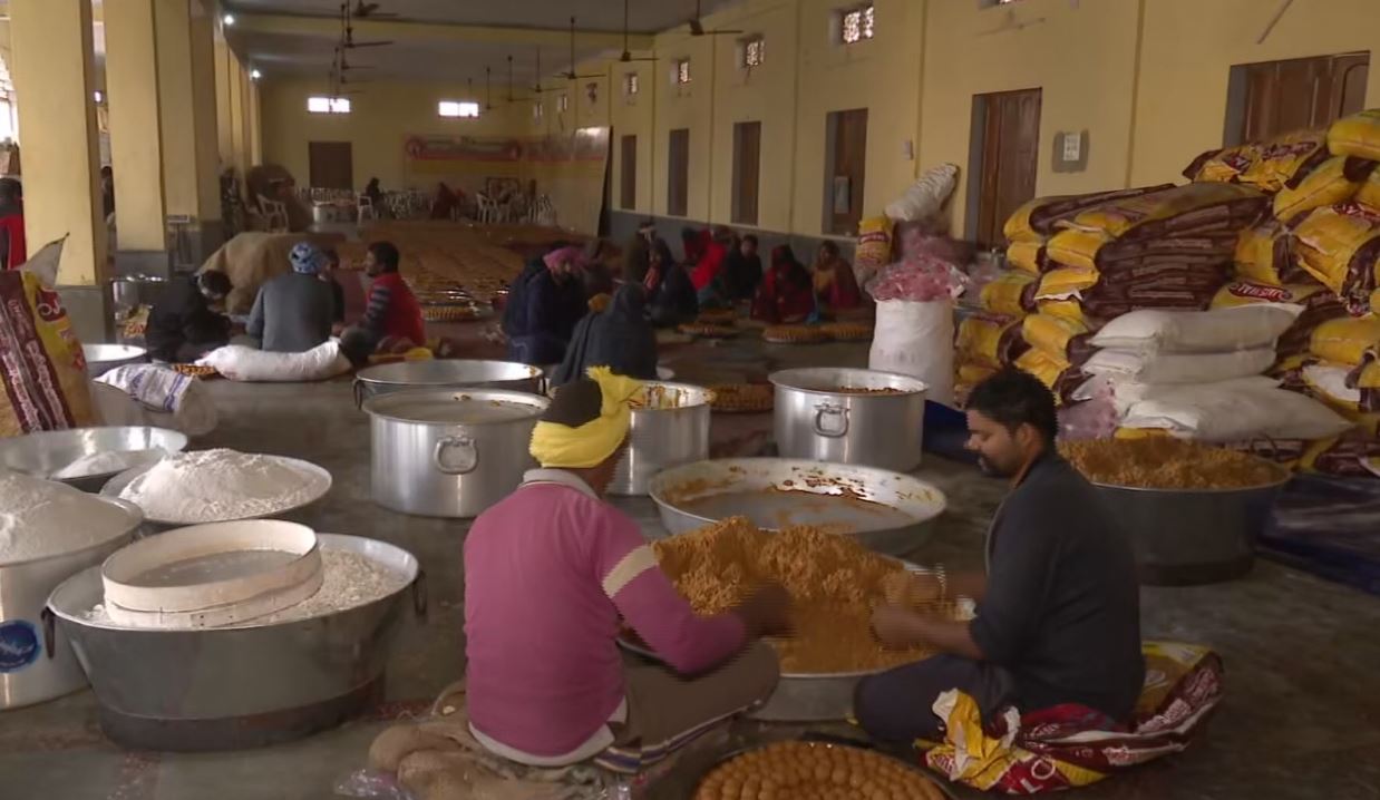 45 Tonnes Of Laddu Prasad For Pran Pratishtha