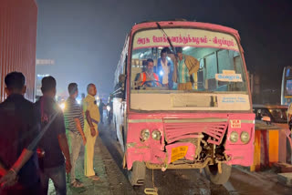 Pongal special bus accident near ranipet