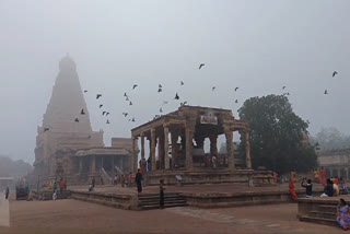 Heavy snowfall in Thanjavur