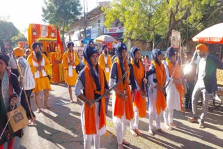 Kirtanmayi procession taken out in Hazaribag