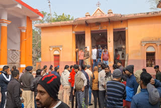 Theft in Nitya Kali and Jatadhari temple of Pakur