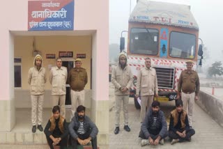 Churu police seized liquor