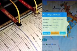 Earthquake in Chhattisgarh