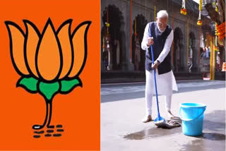 BJP responds to PM Modi's call, launches nationwide cleanliness drive in temples