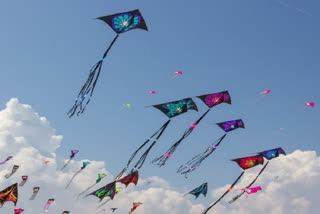 Kite kills  പട്ടം പറത്തല്‍  kite fest  samkranthi  kite killed an army man  സൈനികന്‍ മരിച്ചു