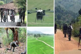 Naxalites drone attack allegations