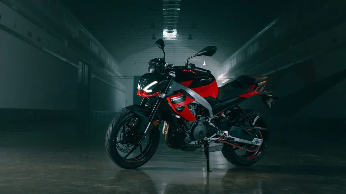 Aprilia Tuono 457 Confirmed To Be Launched In February 2025 In India: Expected To Feature in Bharat Mobility Expo