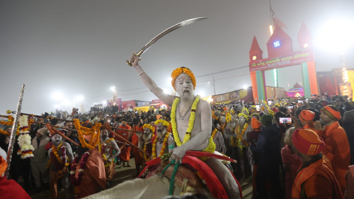 Maha Kumbh: Akharas, Millions Of Devotees Take 'Amrit Snan' On Makar Sankranti