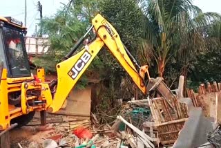 Government Destroy CPIM Party Office