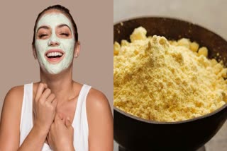 FACE PACK FOR SKIN PROBLEMS  HOW TO USE BESAN FOR SKIN CARE  BESAN FACE PACKS FOR ALL SKIN TYPES  BESAN FACE PACK FOR TAN AND WRINKLE