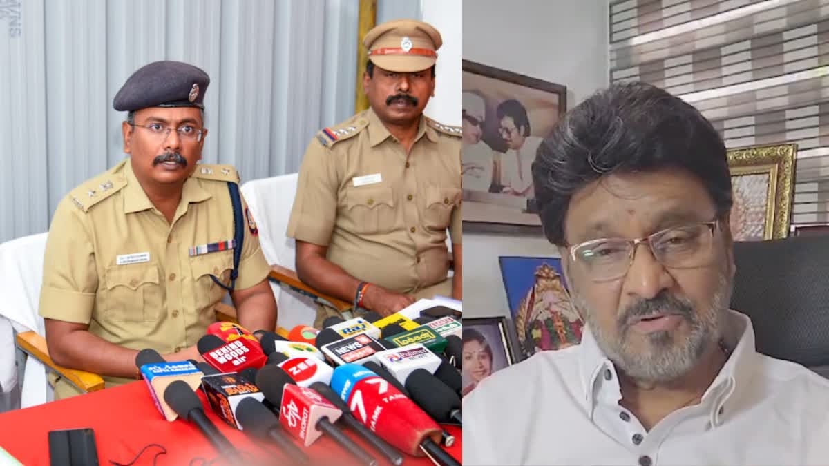 பவானி ஆற்றில் கொலை நடத்துவதாக பாக்கியராஜின் கருத்தை காவல்துறை மறுத்துள்ளது