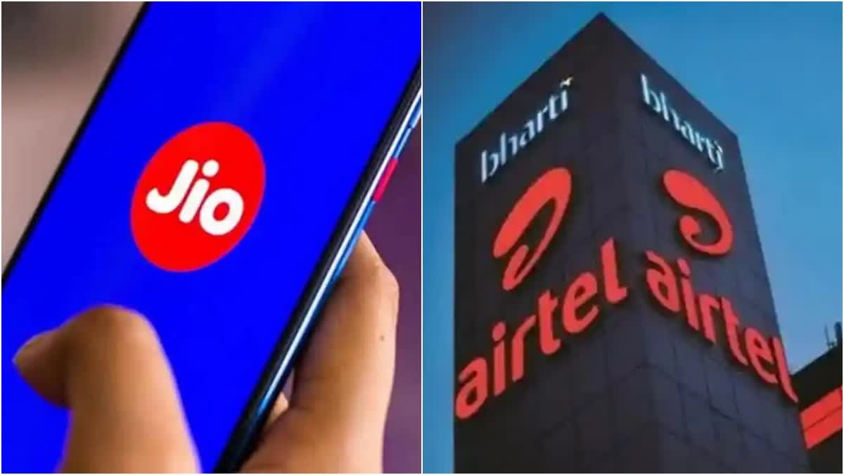 Jio Airtel Online Battle  Valentines Day  Jio Tweet for Airtel  എയര്‍ടെല്‍ ജിയോ  ജിയോ ഫൈബര്‍