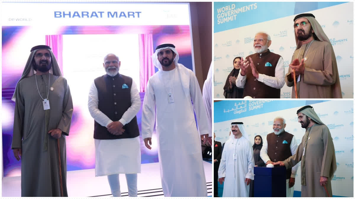 PM Modi Inaugurates 'Bharat Mart' in Dubai