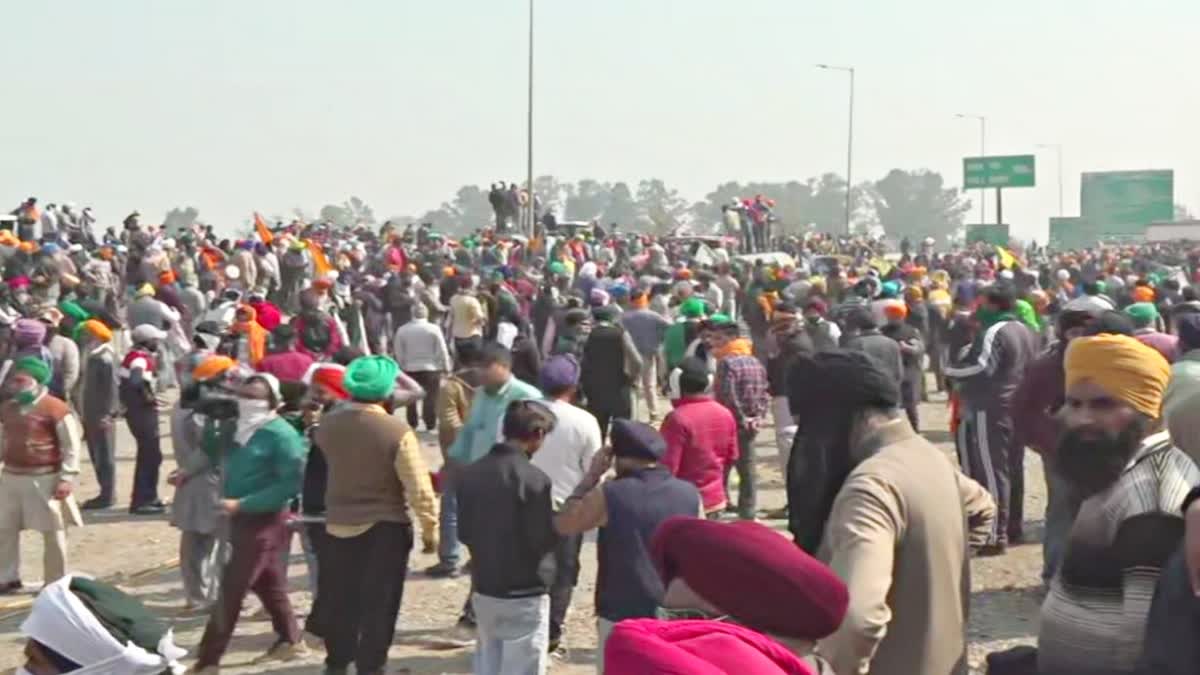 farmers protest