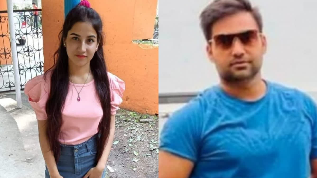 Left Ankita Bhandari , Right Pulkit Arya