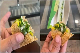 IndiGo flight food complaints  screw found in a sandwich  Complaints against IndiGo  സാന്‍ഡ്‌വിച്ചില്‍ സ്‌ക്രൂ  ഇന്‍ഡിഗോ എയര്‍ലൈന്‍