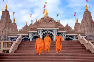 The first traditional Hindu stone temple in the UAE, the BAPS Hindu Mandir will be inaugurated by Prime Minister Narendra Modi in Abu Dhabi on Wednesday. Here's everything you need to know about the temple, built at a cost of ₹700 crores in 27 acres of land.