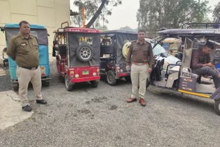 e rickshaw ban in Indore