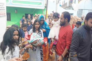 vidisha people celebrate birth second daughter