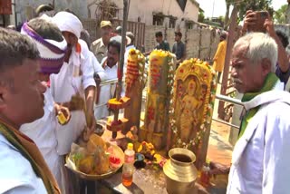 Mandamelige in Medaram Jatara