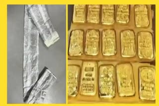 varanasi  Gold smuggling  airport  സ്വര്‍ണം പിടികൂടി  ലാല്‍ബഹദൂര്‍ ശാസ്ത്രി വിമാനത്താവളം