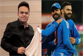 Jay Shah and rohit virat