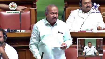 MLA Channabasappa spoke in the assembly.