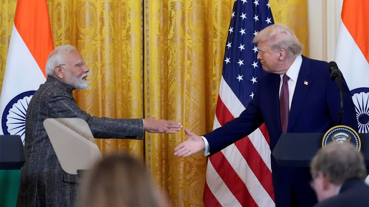 Modi And Trump Unite For ‘Mega Partnership’: Aims To Double Bilateral Trade By 2030