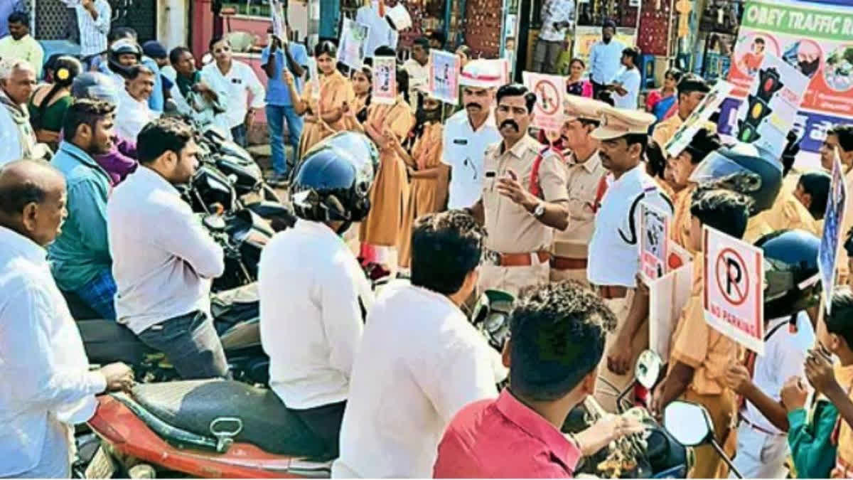 Over 53,000 traffic violations were recorded in Kamareddy during National Road Safety Month, with authorities calling for stricter enforcement.