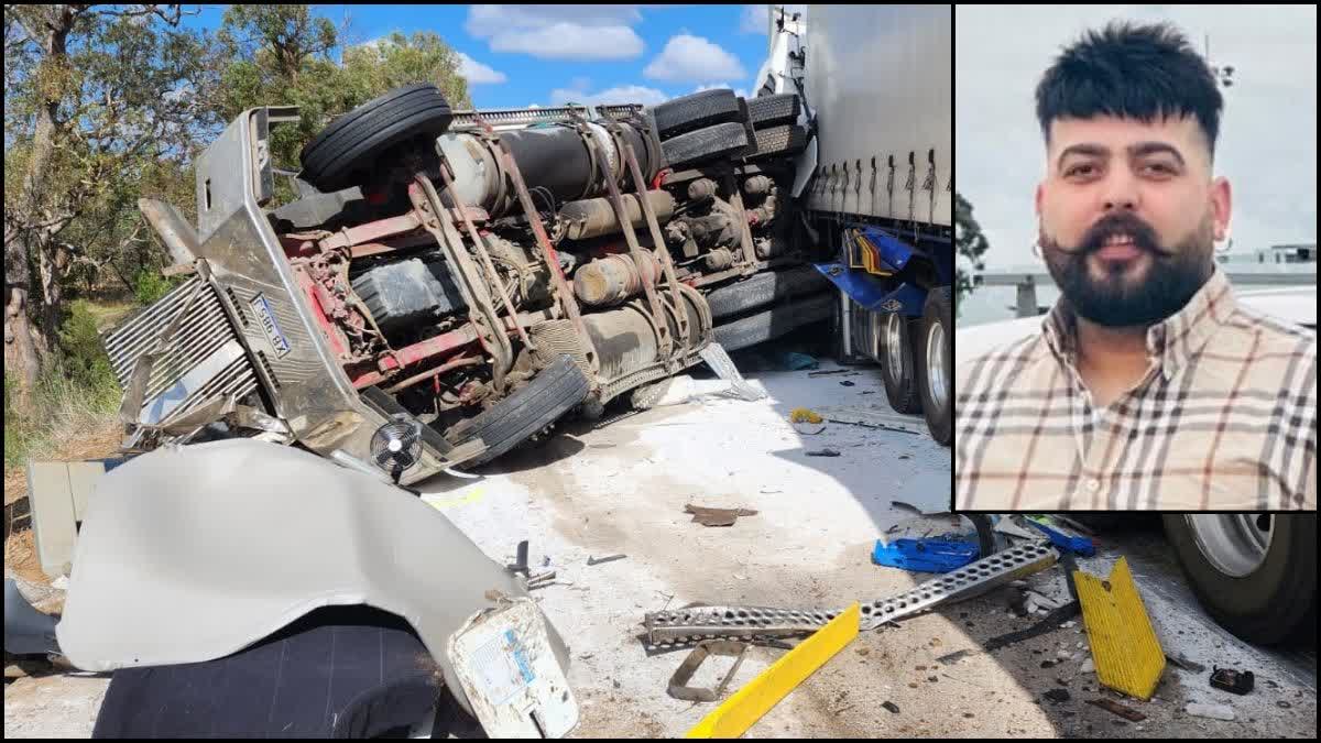 YOUTH DIES TRUCK OVERTURNS SYDNEY