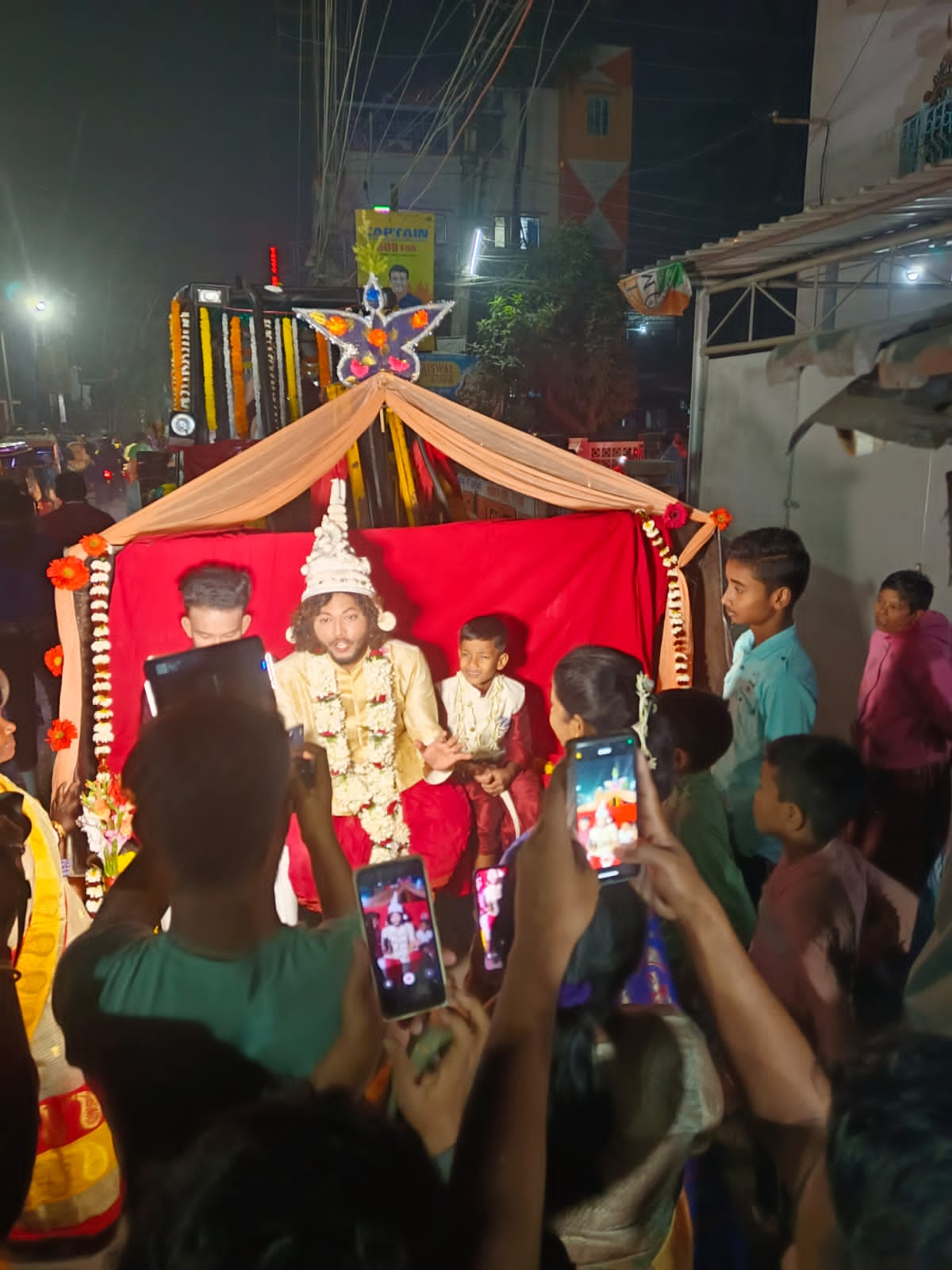 GROOM GOING FOR WEDDING