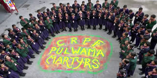 Students In Jammu Pay Tribute To CRPF Jawans On Pulwama Attack Anniversary